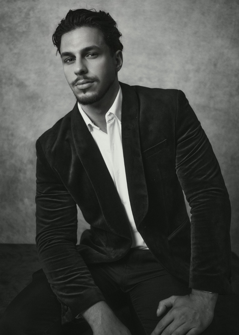 Santiago O., three-quarter portrait