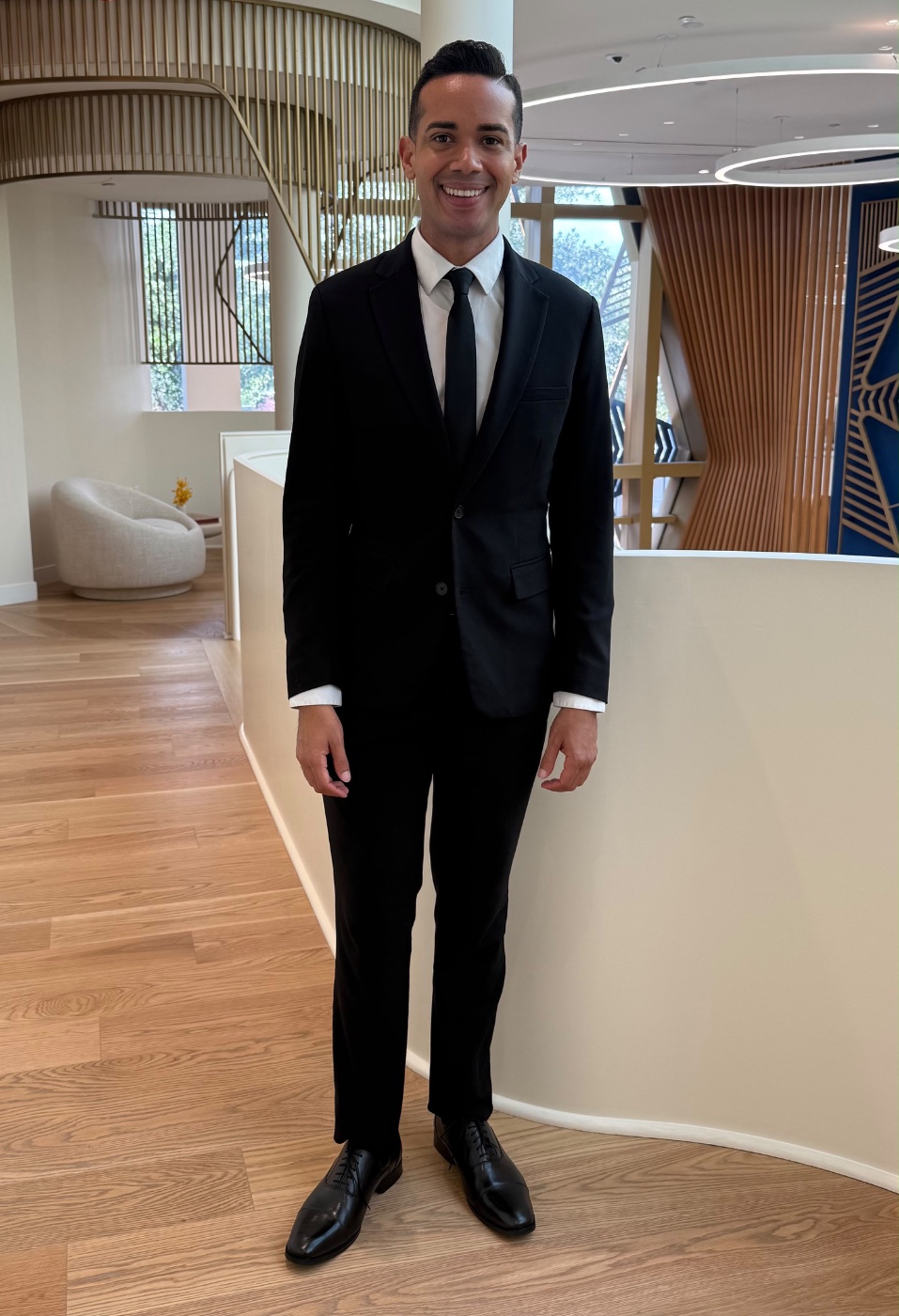Brian D., full-length portrait