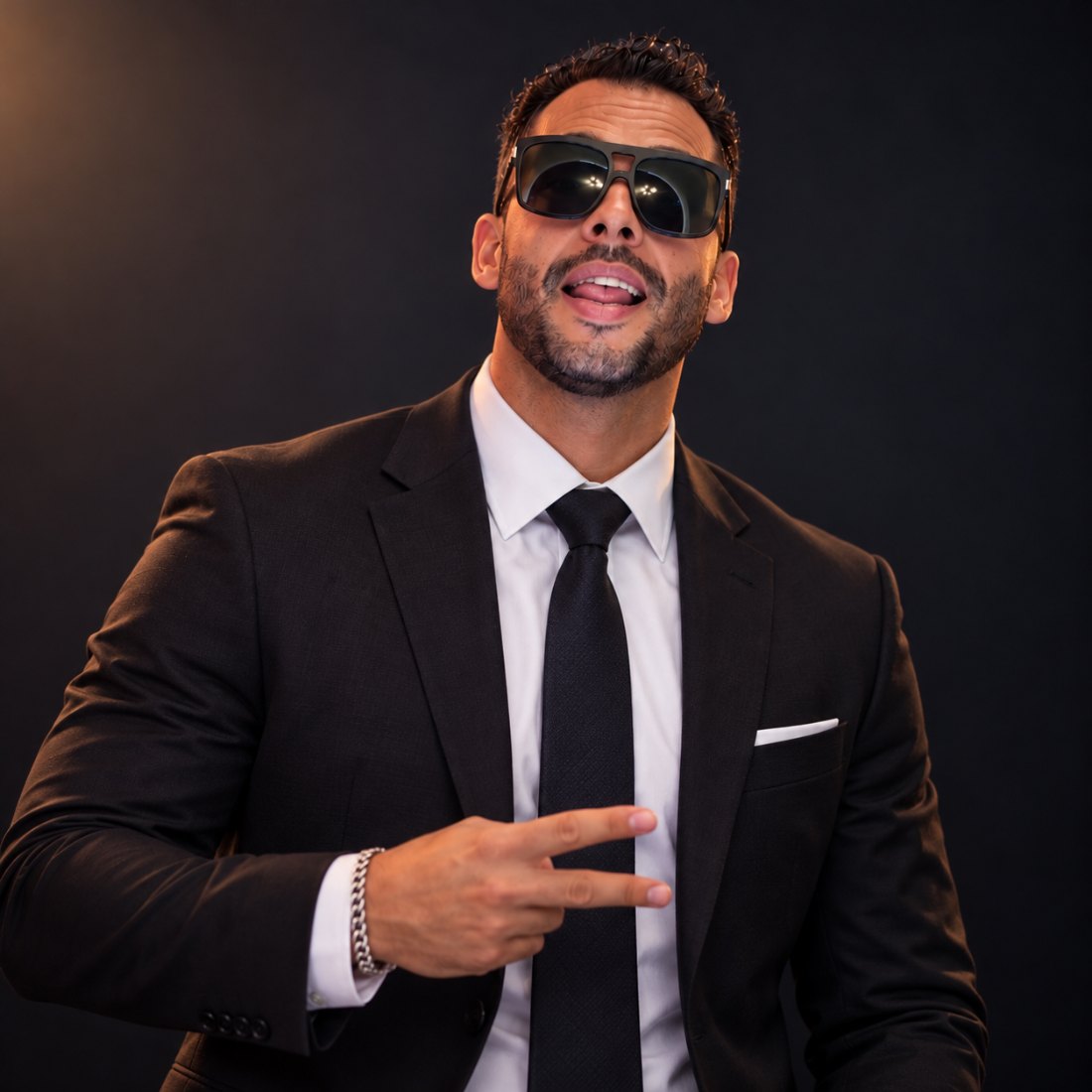Felipe A., three-quarter portrait