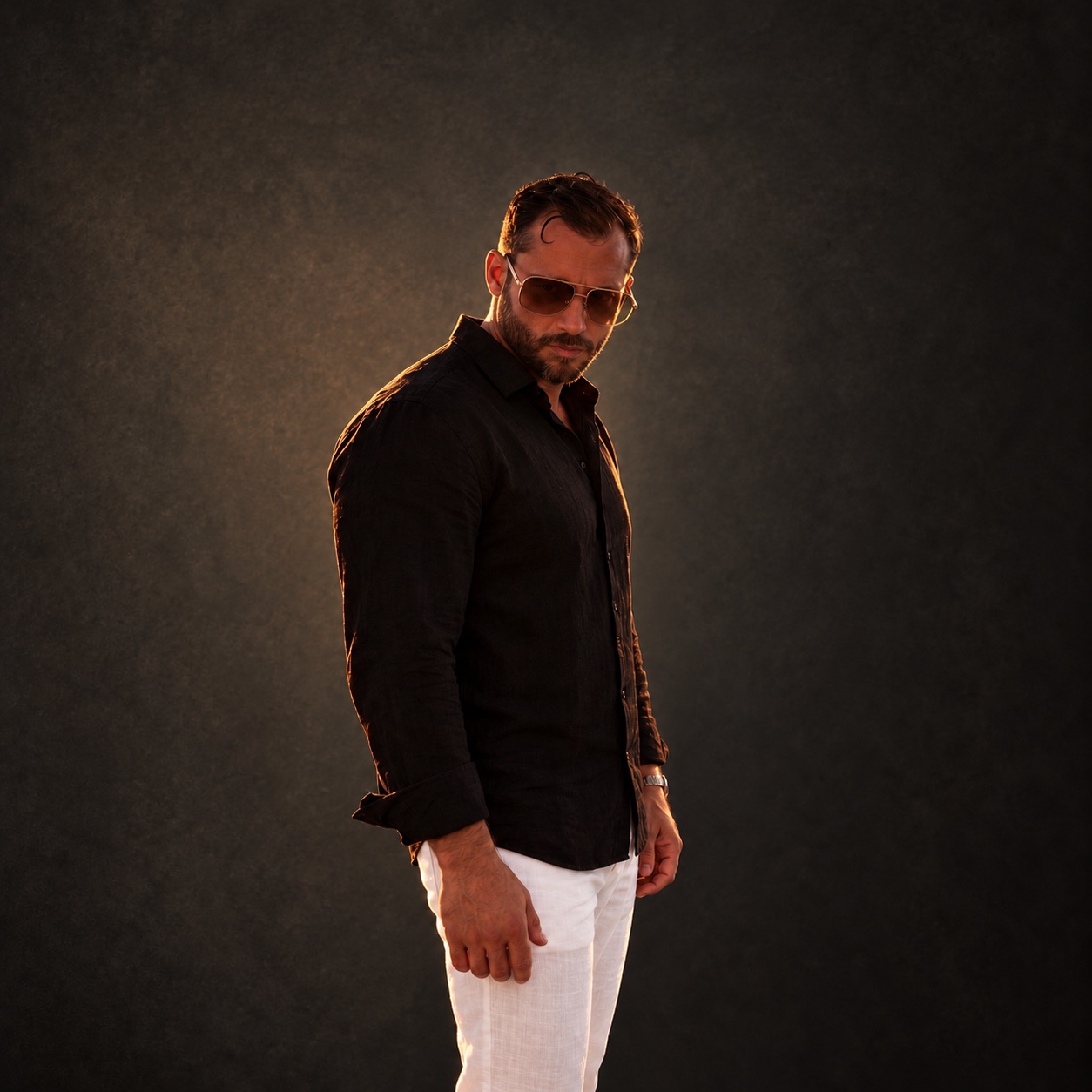Felipe A., full-length portrait