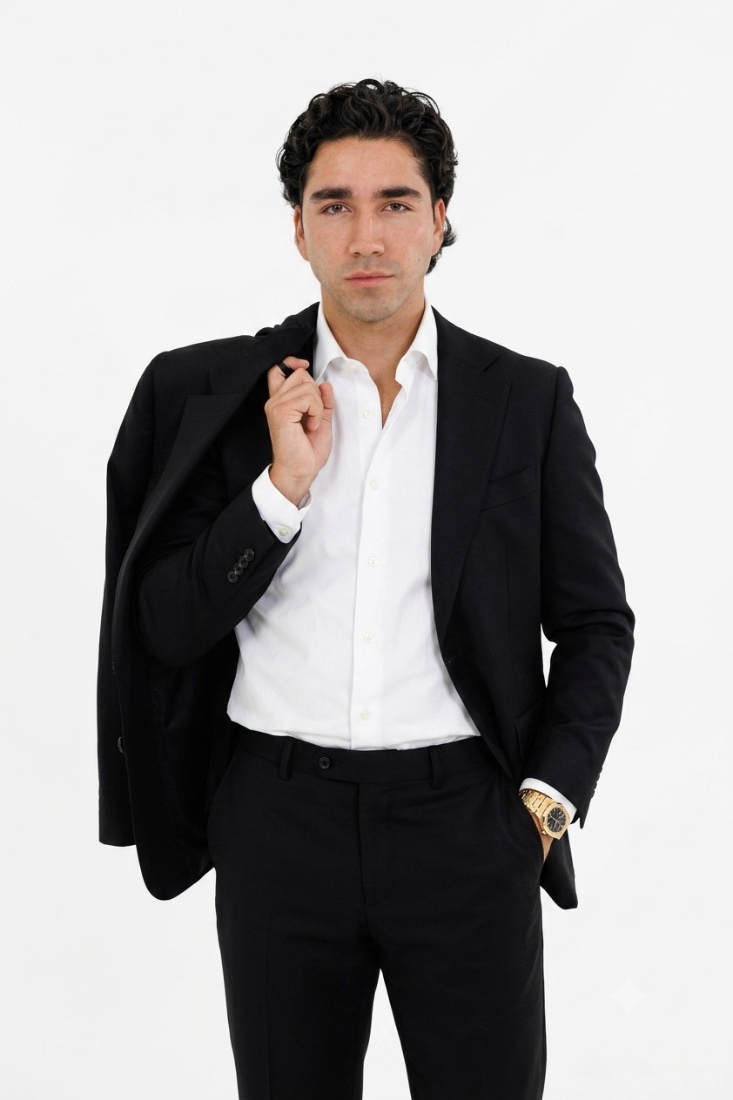 Martin G., three-quarter portrait